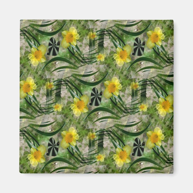 Frühlingsgärtnern... Magnet (Vorne)