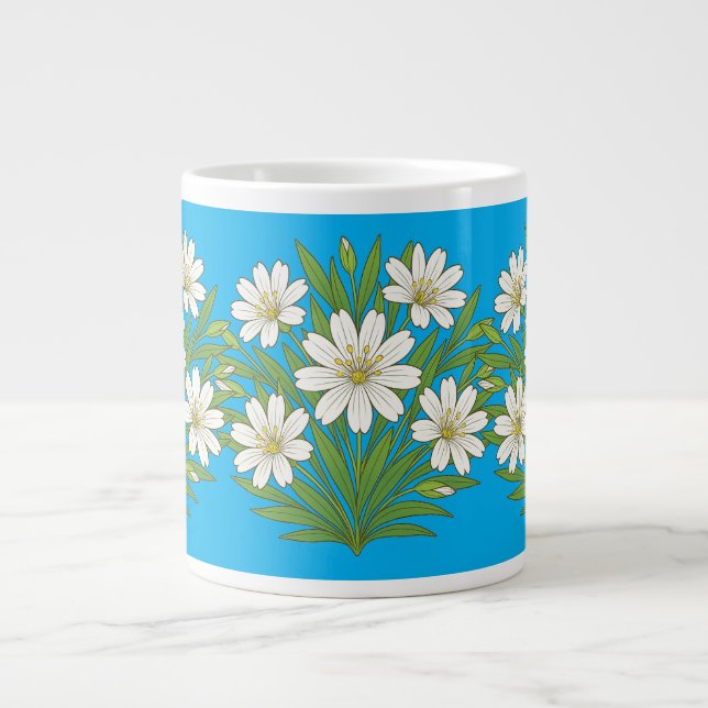 Frühlingsgefühle  Jumbo-Tasse (Vorderseite)