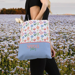 Frühlingsgefühle Süße Palette Kleine Blumen Tasche