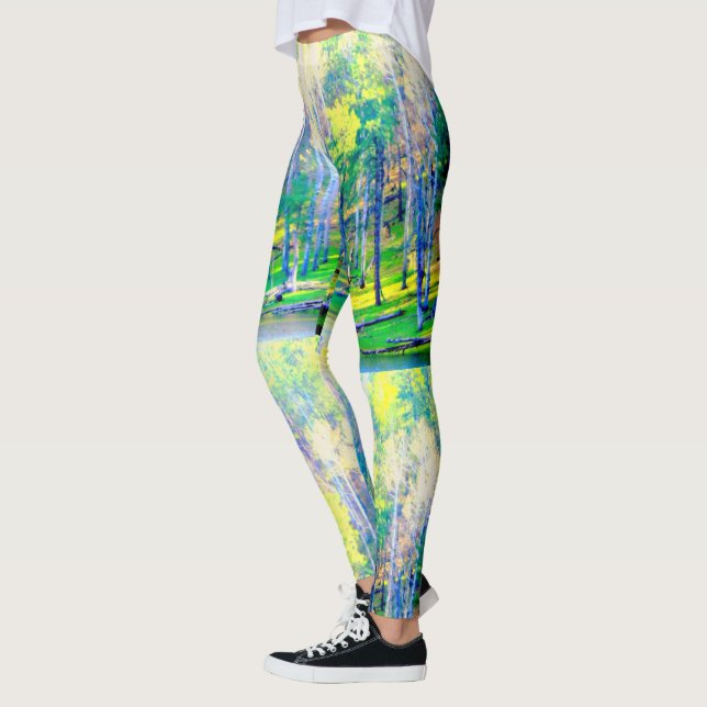 Frühlingsgelb Leggings (Links)