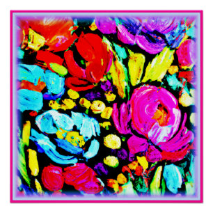 "Frühlingsgeschichte" Niedliche Blume. Jetzt kaufe Poster