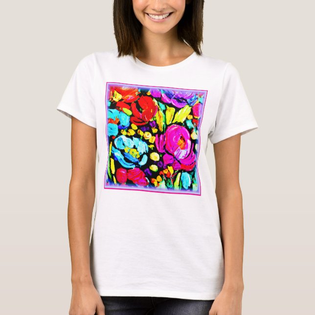 "Frühlingsgeschichte" Niedliche Blume. Jetzt kaufe T-Shirt (Vorderseite)