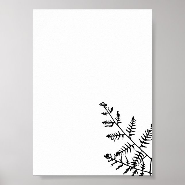 Frühlingsgrün Poster (Vorne)