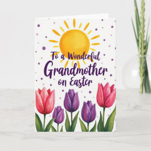 Frühlingsgrüße-Blumenkarte Karte