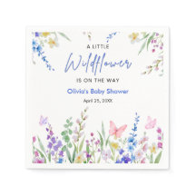 Frühlingshafte Wildblumen-Baby-Party