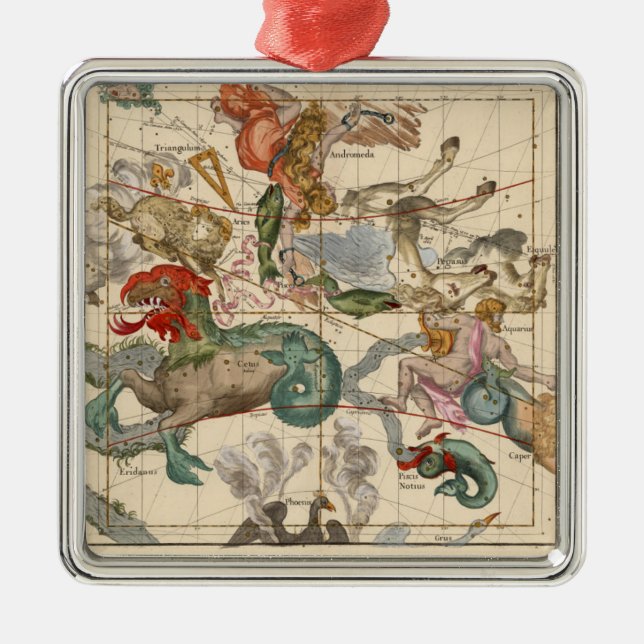 Frühlingshaftes Äquinoktikum Silbernes Ornament (Vorne)