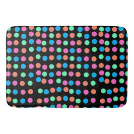 Frühlingshai auf schwarz badematte