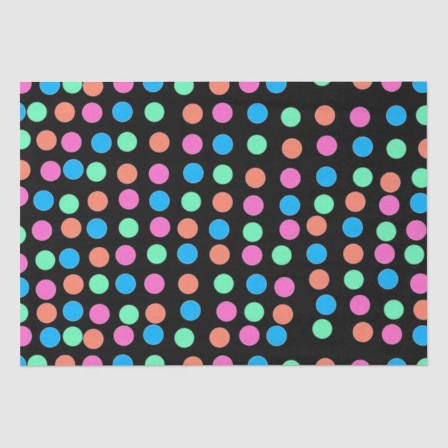 Frühlingshai auf schwarz seidenpapier (Vorderseite)