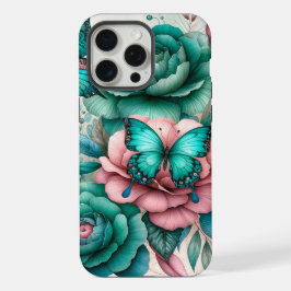 Frühlingsharmonie: Schmetterling und Bläserei iPhone 15 Pro Max Hülle