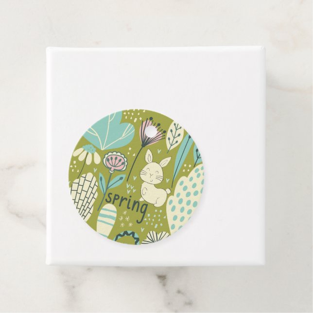 Frühlingshasen-Natur Geschenkanhänger (Beispiel)