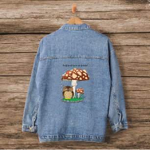 Frühlingshaube Jeansjacke