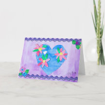 Frühlingsherz - Kinder Kunst für CHOC