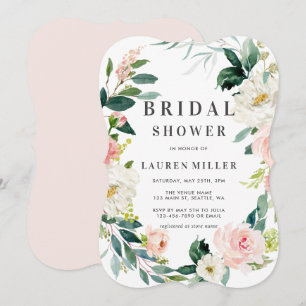 Frühlingsherz Wreath Bridal Dusche Einladung