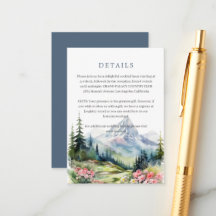 Frühlingshirge Blumenzettel