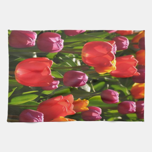 Frühlingshitze Geschirrtuch (Horizontal)