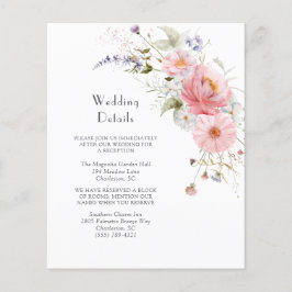 Frühlingshitze Wildblumen Rosa Weiße Hochzeiten De