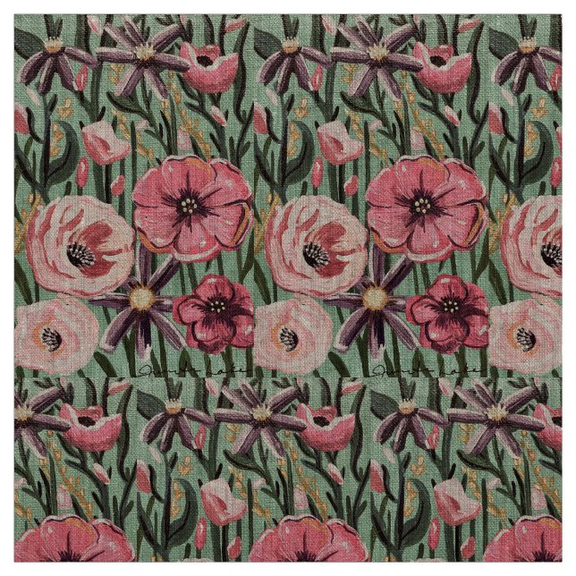Frühlingsholz Stoff (Muster)
