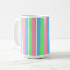 Frühlingsholzstreifen Kaffeetasse