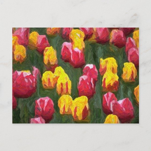 Frühlingshuppen Postkarte (Vorderseite)