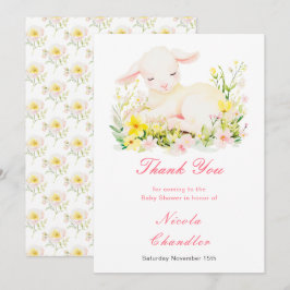 Frühlingshüte Dankeskarte