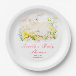 Frühlingshüte Pappteller