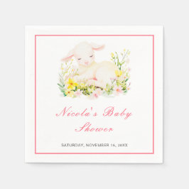 Frühlingshüte Serviette