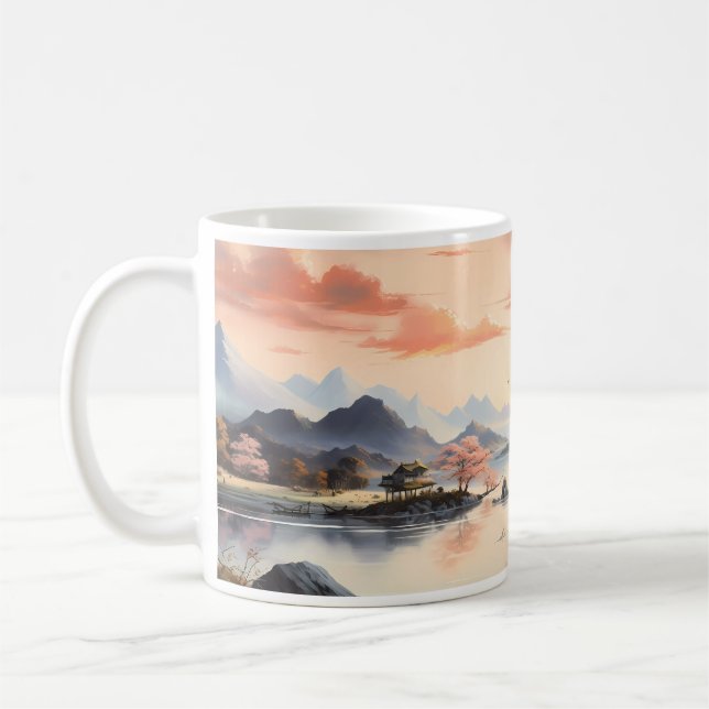 Frühlingsink Kaffeetasse (Links)