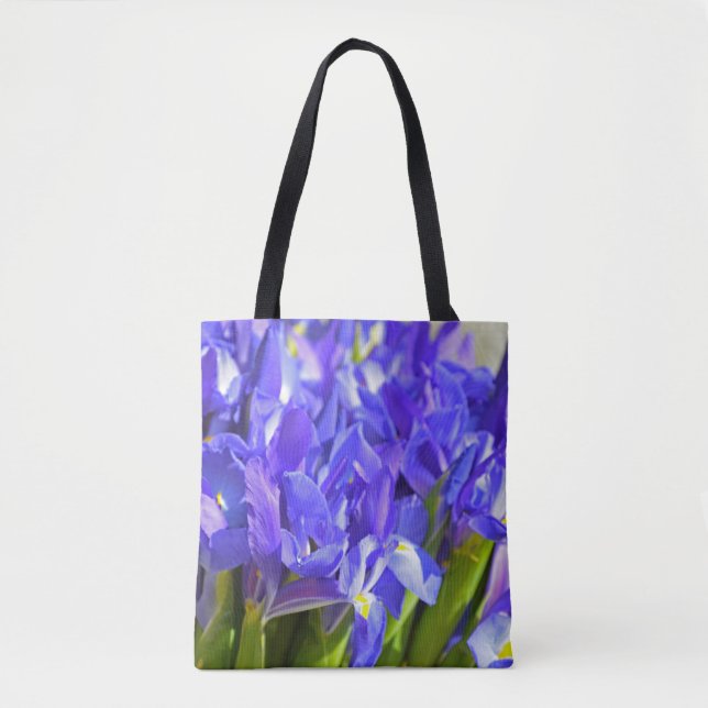 Frühlingsiris Tasche (Vorderseite)