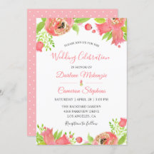 Frühlingskorallen Rosa Blumengarten Wasserfarben H