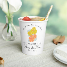 Frühlingskosmos Blütenhandgezeichnete Hochzeit