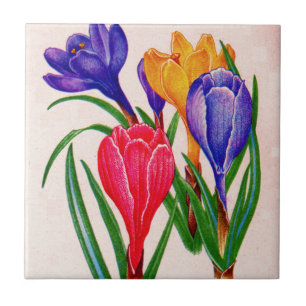 Frühlingskrone Fliese
