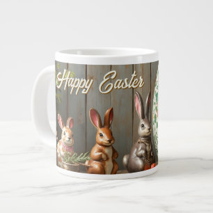 Frühlingsmagie mit Blüten und sonniges Glück Jumbo-Tasse
