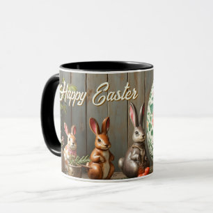 Frühlingsmagie mit Blüten und sonniges Glück Tasse