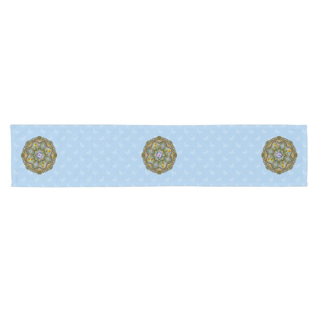 Frühlingsmagnet Kurzer Tischläufer (Horizontal)
