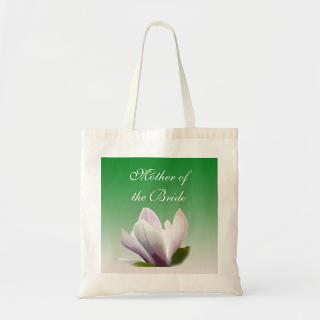 Frühlingsmagnolia Blume Mutter der Braut Tragetasche (Vorne)