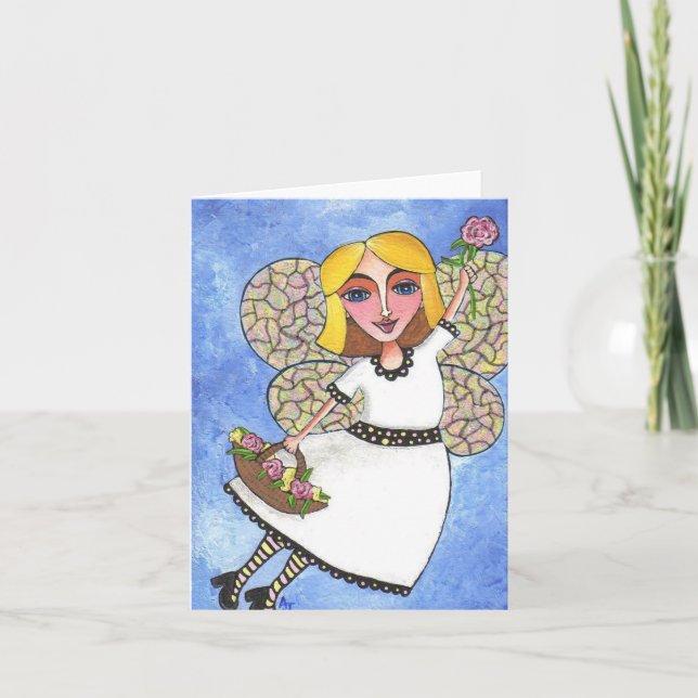 Frühlingsmärchen - notecard karte (Vorderseite)