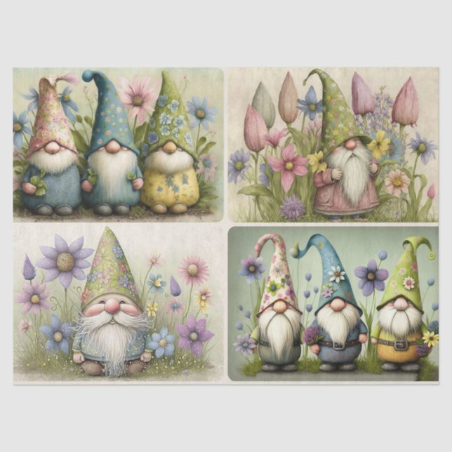 Frühlingsmomente - Tissue Paper Seidenpapier (Vorderseite)