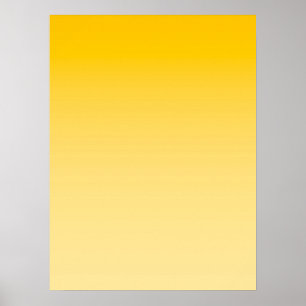 FRÜHLINGSMOOD – Pastellgelb   hell bis tief    Poster
