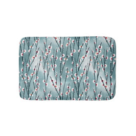 Frühlingsmuster Blossom Blumenmuster Badematte