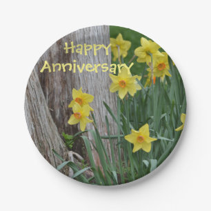 Frühlingspapier Pappteller