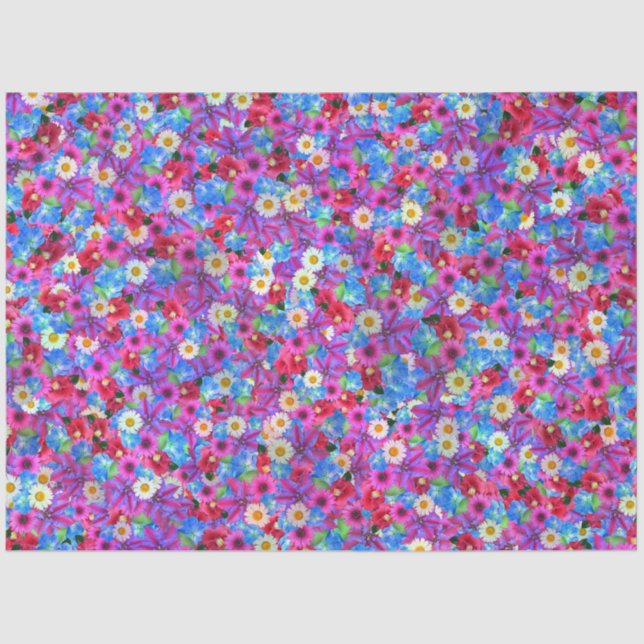 Frühlingspapier Seidenpapier (Vorderseite)