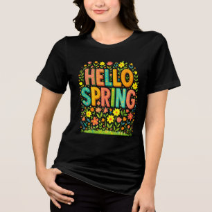 Frühlingspause Tri-Blend Shirt