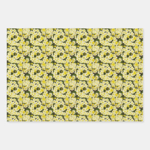 Frühlingsprirosen Geschenkpapier Set