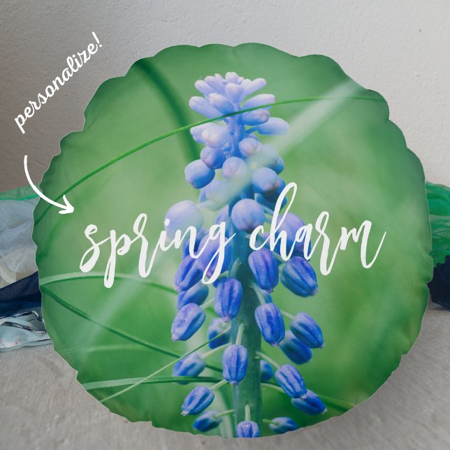 Frühlingsprobe Blume (Traubenreste) Kissen (Von Creator hochgeladen)