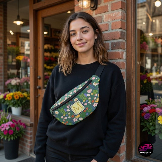 Frühlingsproton Bauchtasche (This bag walks in before you do.)