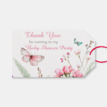 Frühlingspülung Rosa Butterfly BläserBaby Dusche