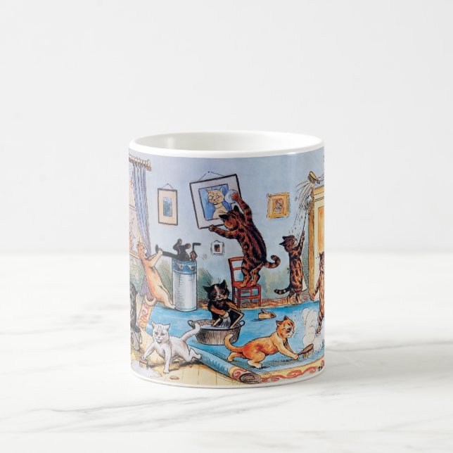 Frühlingsputz Kaffeetasse (Mittel)