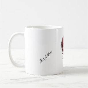 Frühlingsregen Blütenfall geschützt durch den Früh Kaffeetasse