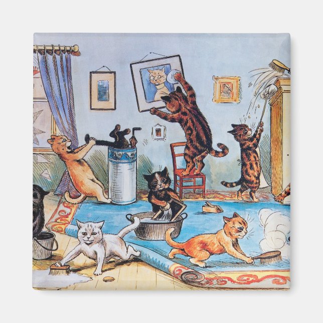 Frühlingsreinigung Magnet (Vorne)