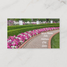 Frühlingsrosa Walkway Garten